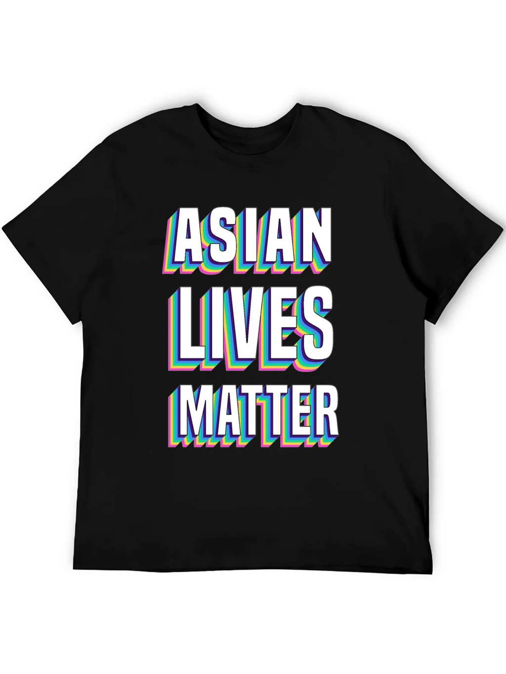 Asian Lives Matter Graphic Tee - Black product image 8
