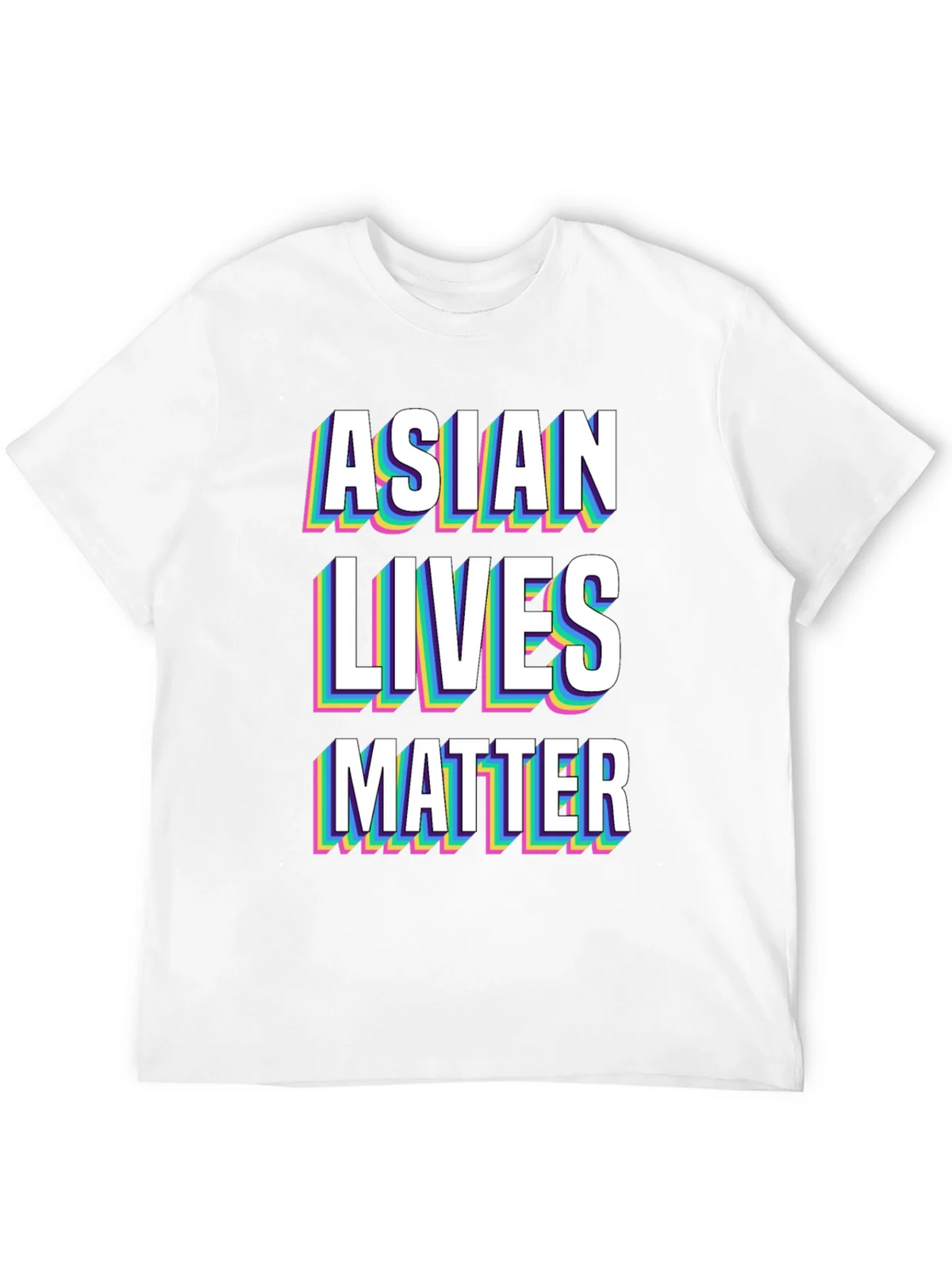 Asian Lives Matter Graphic Tee - Black product image 3