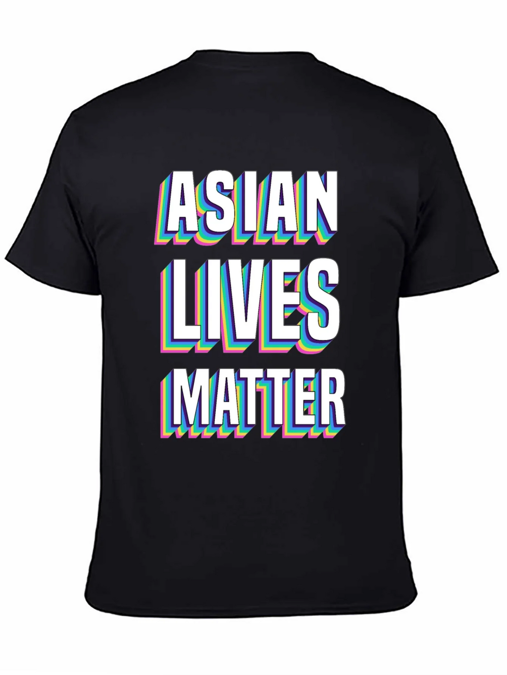Asian Lives Matter Graphic Tee - Black product image 7