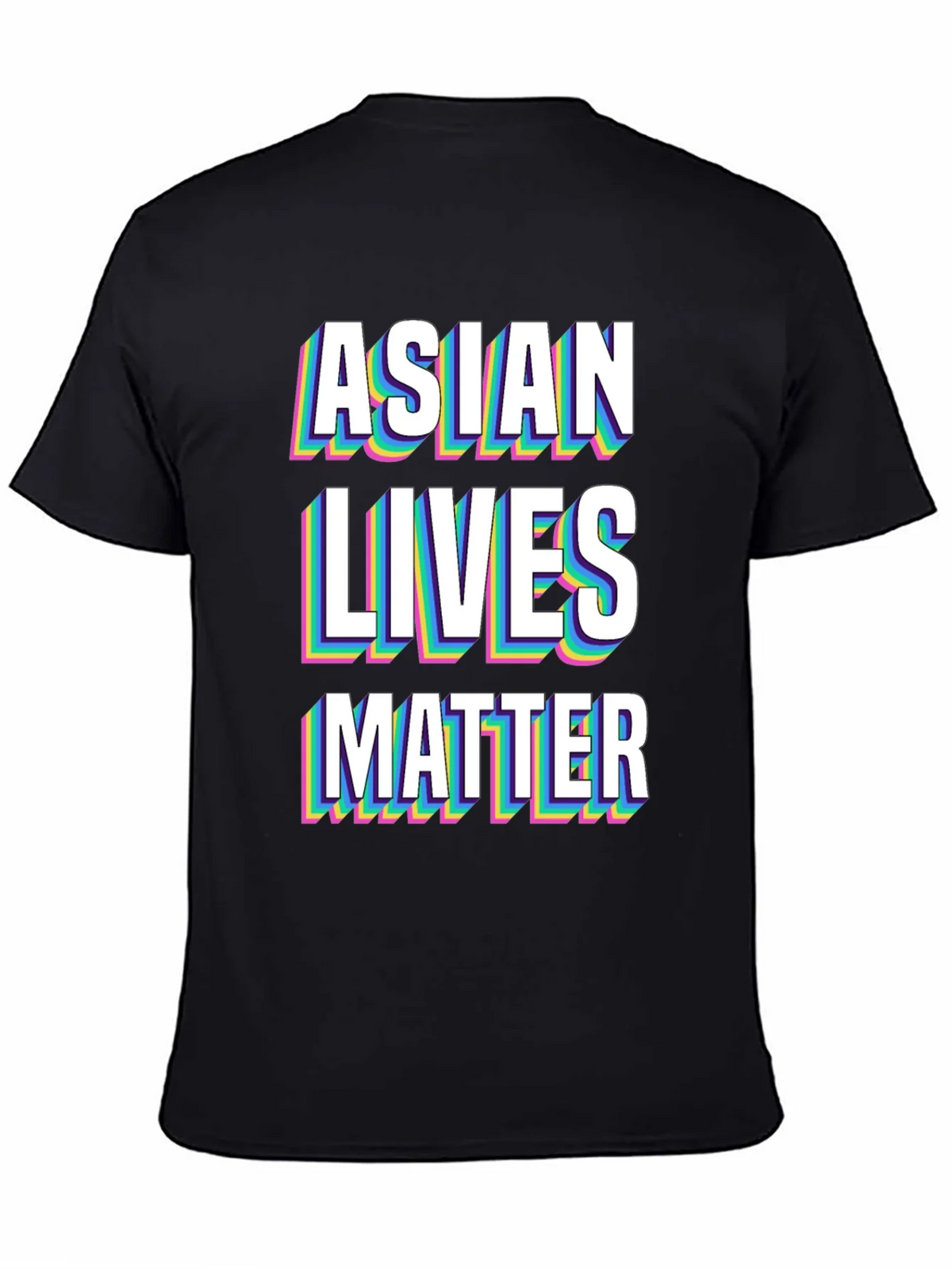 Asian Lives Matter Graphic Tee - Black product image 7