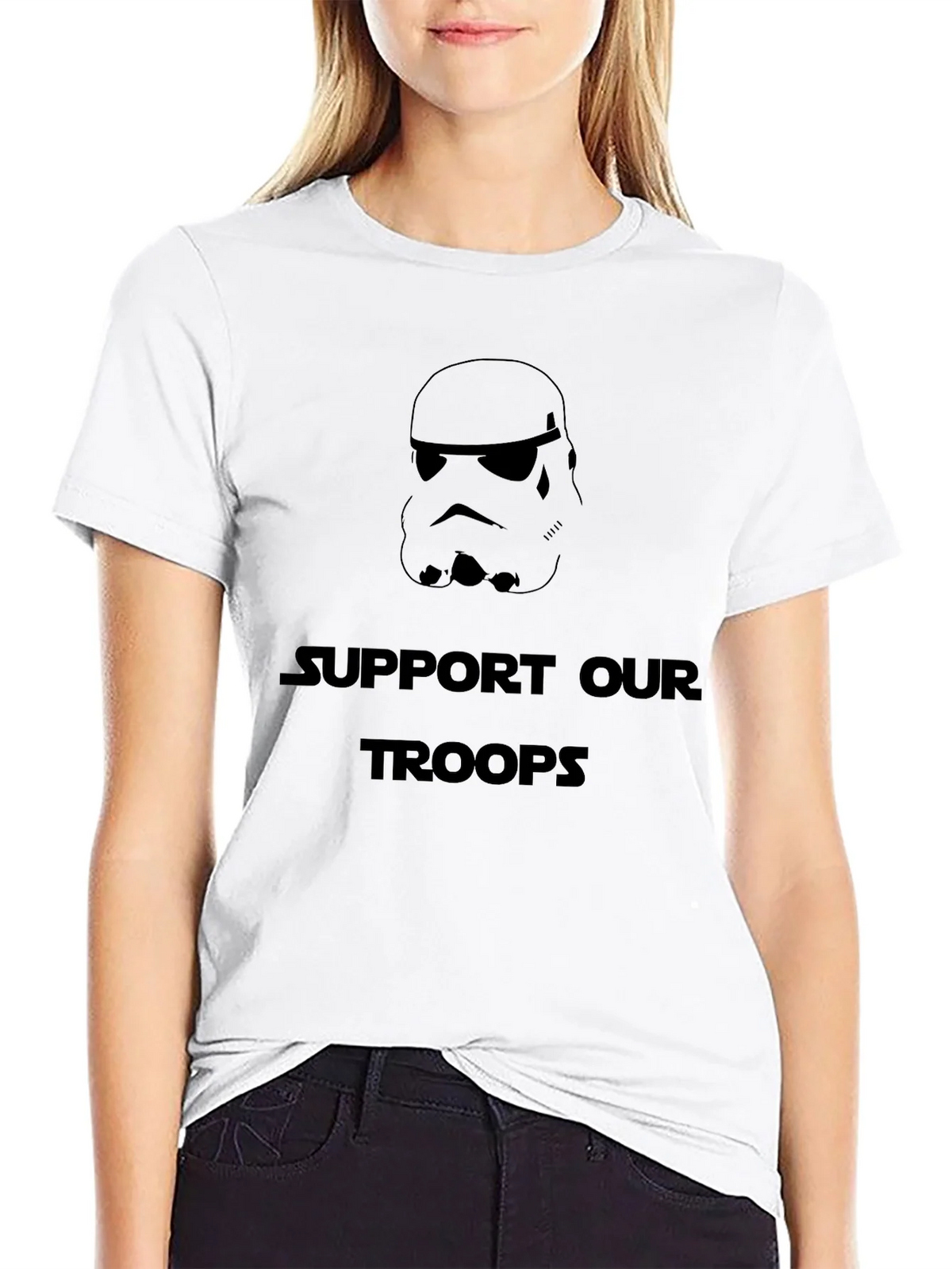 Star Wars Support Our Troops T-Shirt product image 11