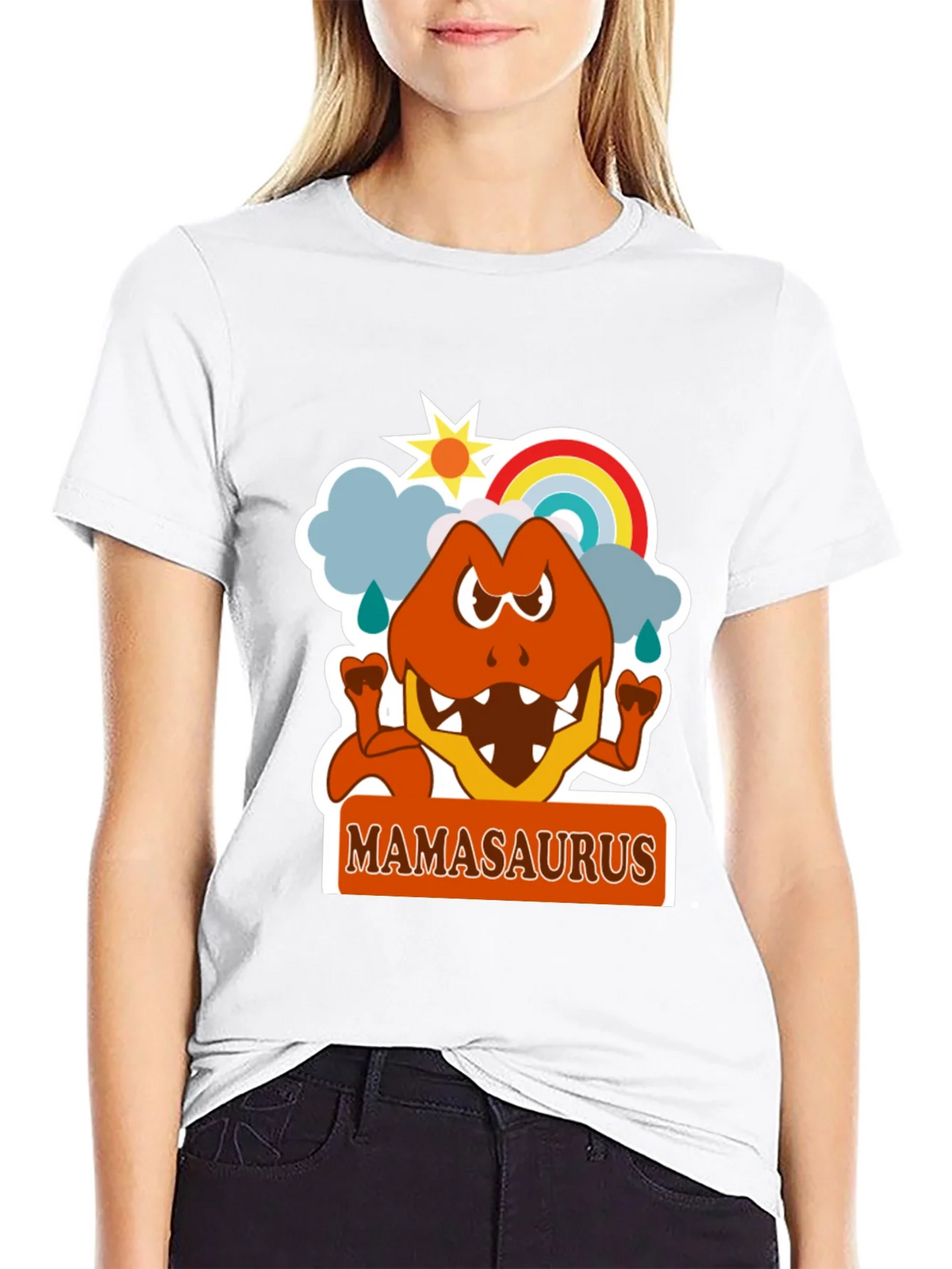 Mamasaurus T-Shirt - Fun Dino Mom Tee product image 11