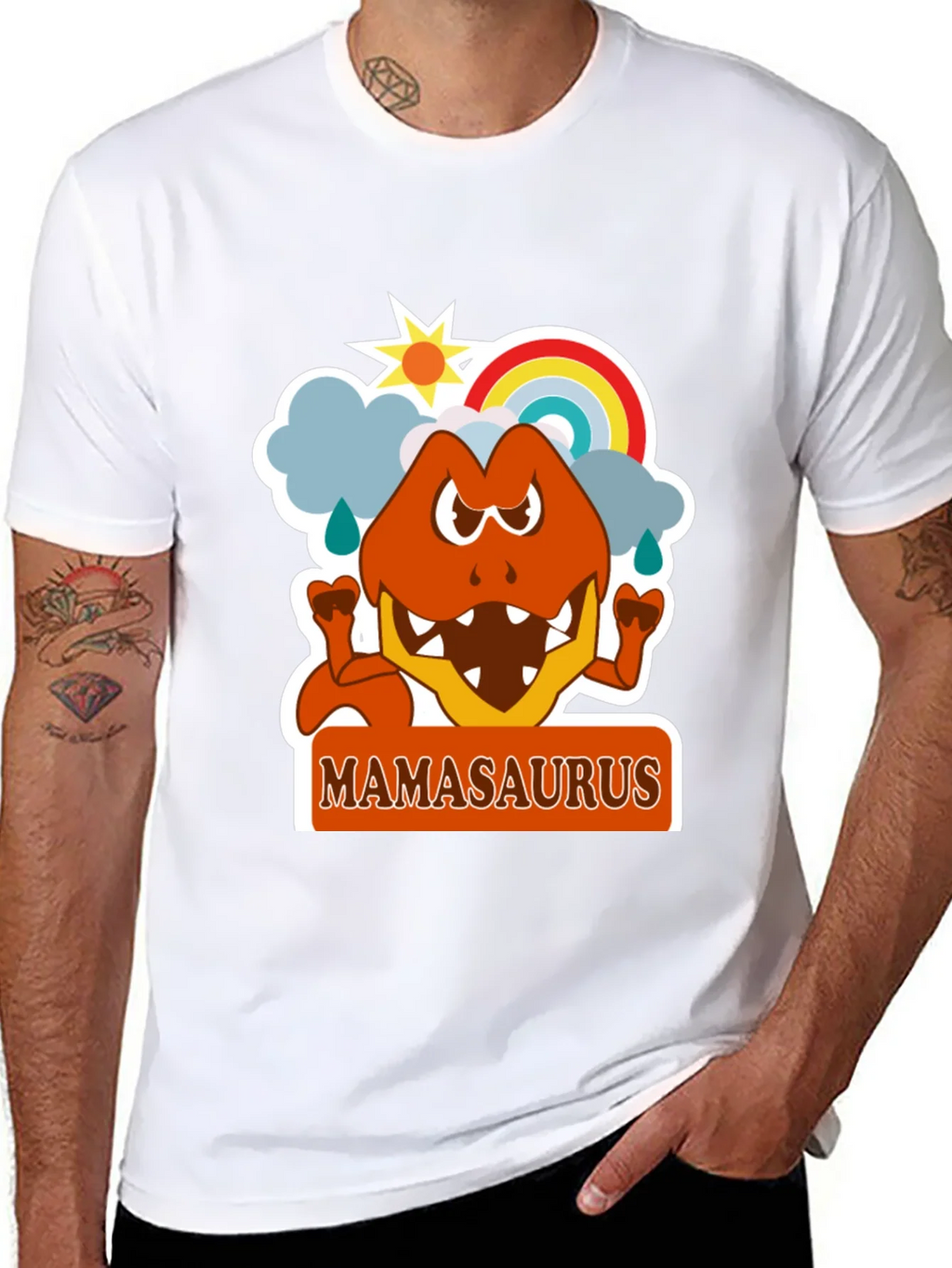 Mamasaurus T-Shirt - Fun Dino Mom Tee product image 10