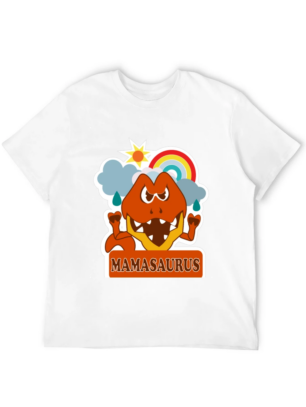 Mamasaurus T-Shirt - Fun Dino Mom Tee product image 3