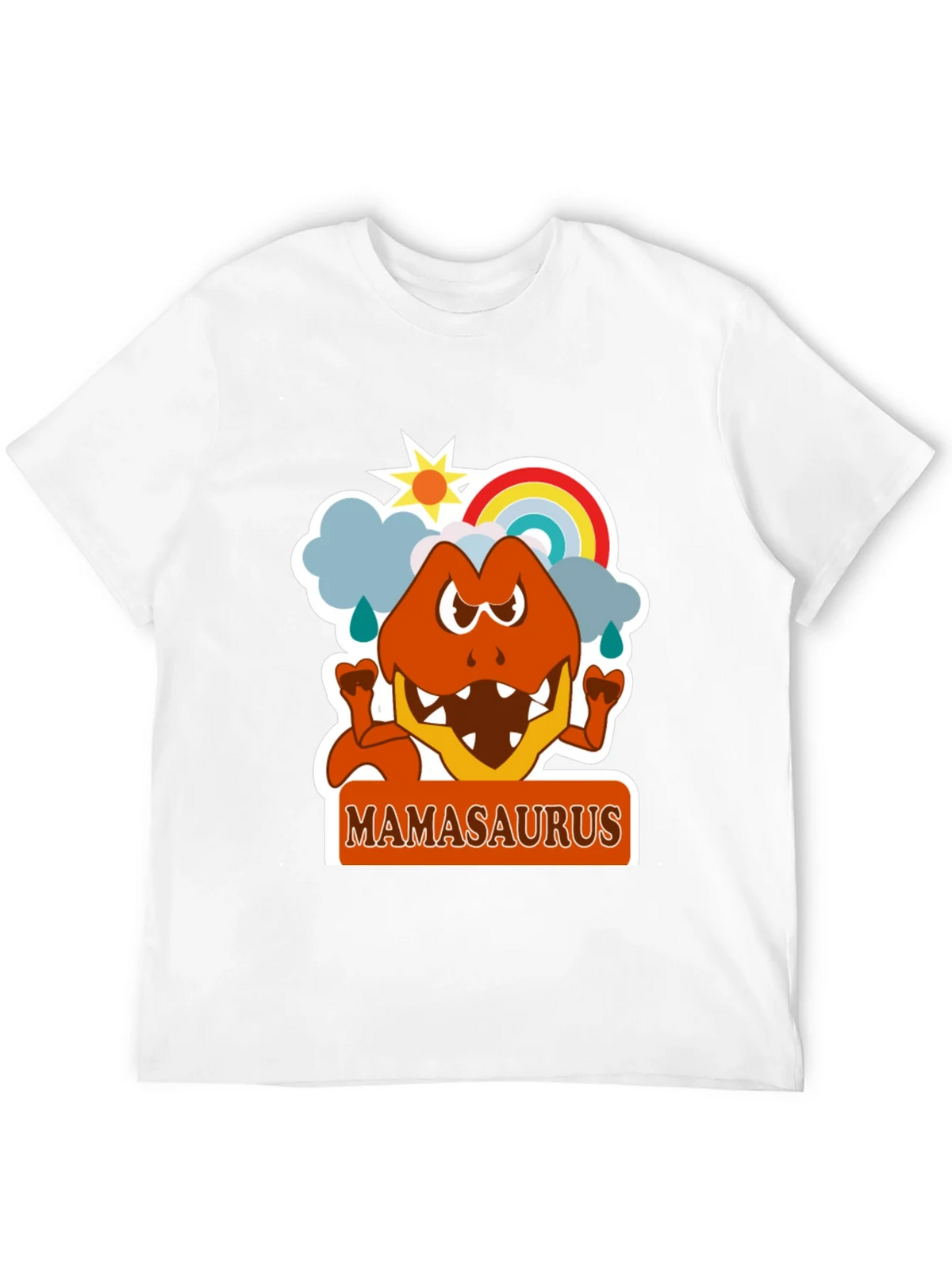 Mamasaurus T-Shirt - Fun Dino Mom Tee product image 3