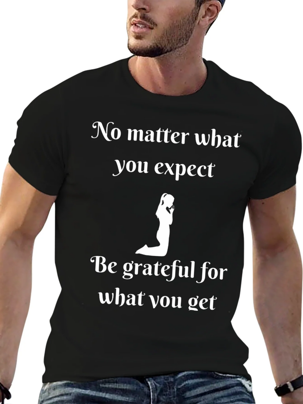 Grateful Expectation T-Shirt - Inspirational Print product image 9
