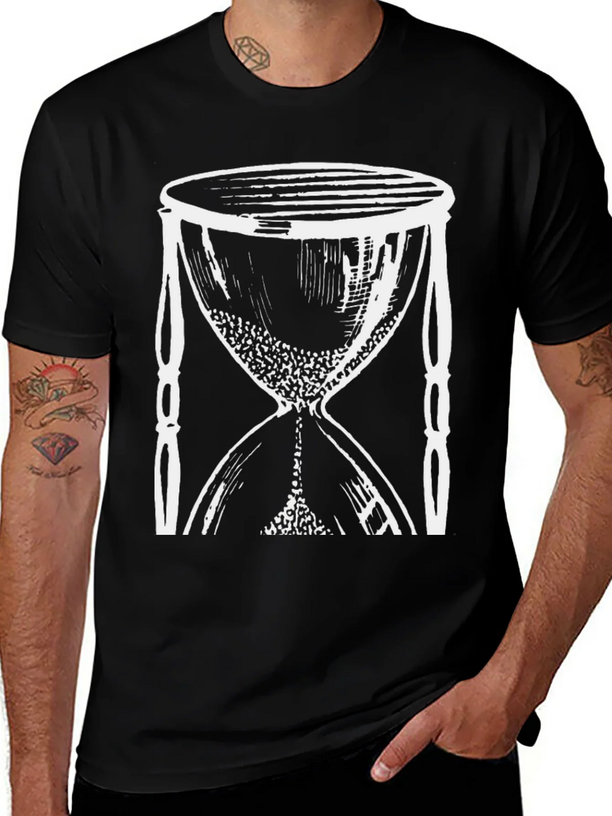Hourglass Graphic Tee - Stylish Unisex T-Shirt product image 1