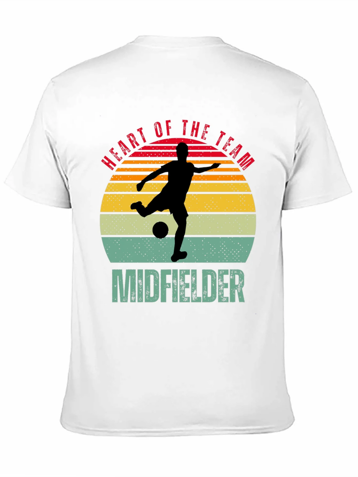Heart of the Team Midfielder Soccer T-Shirt product image 2