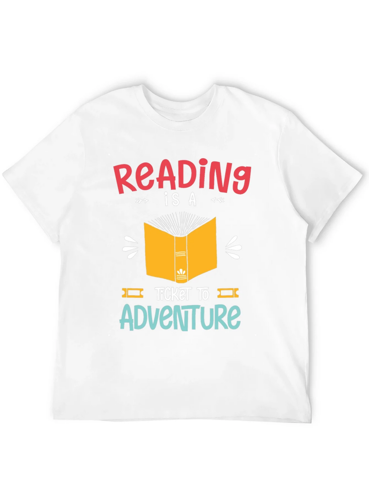 Reading is a Ticket to Adventure Graphic T-Shirt product image 3