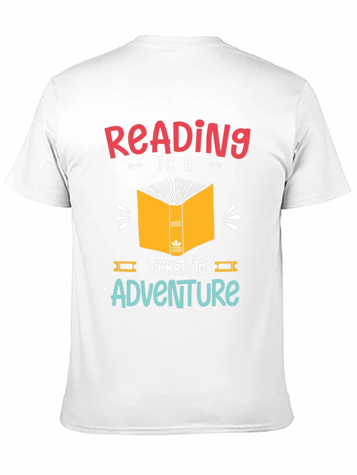 Reading is a Ticket to Adventure Graphic T-Shirt product image 2