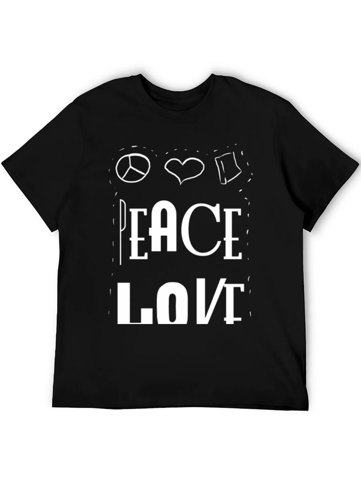 Peace Love Book T-Shirt product image 8