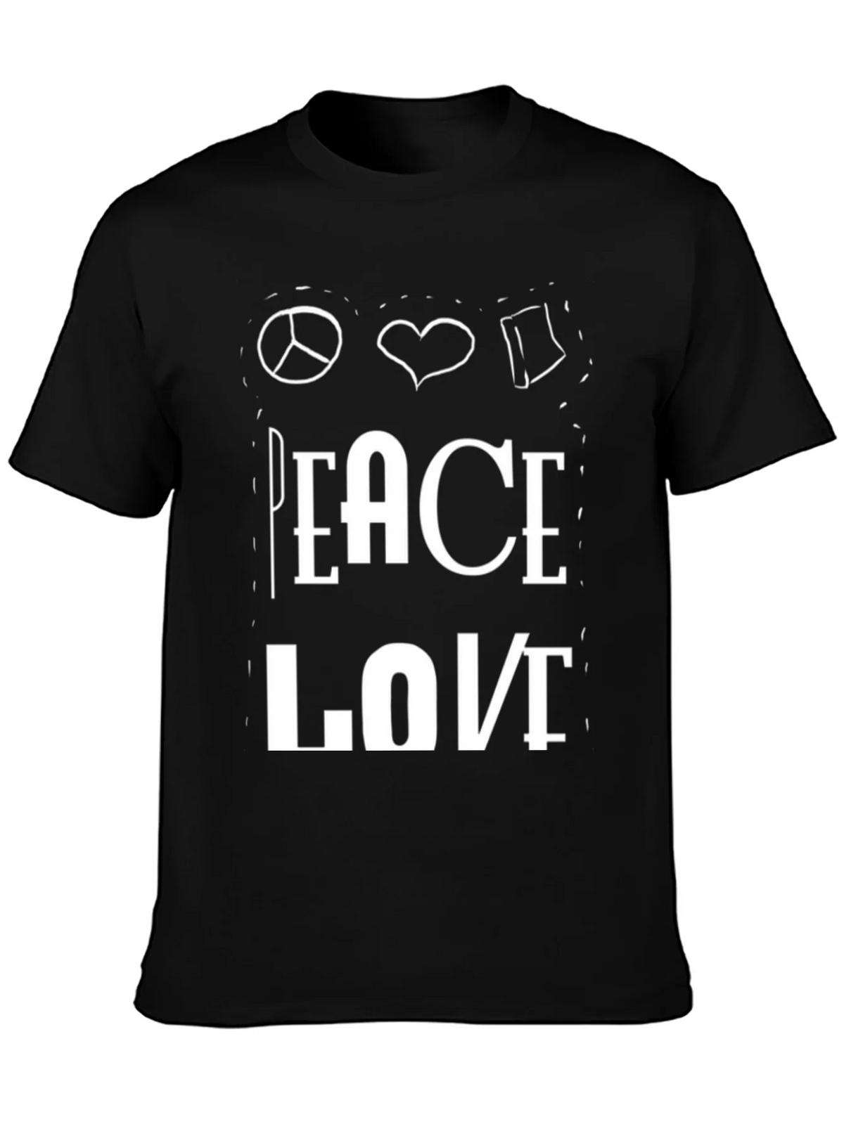 Peace Love Book T-Shirt product image 6