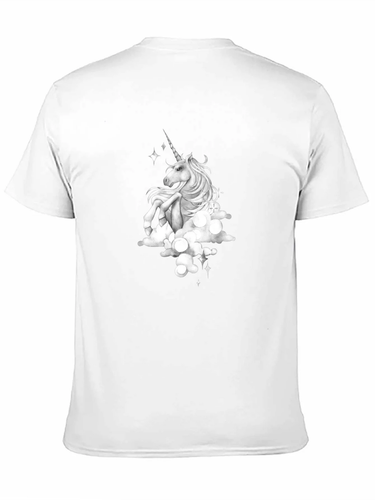 Unicorn Cloud T-Shirt - Fantasy Graphic Tee product image 2