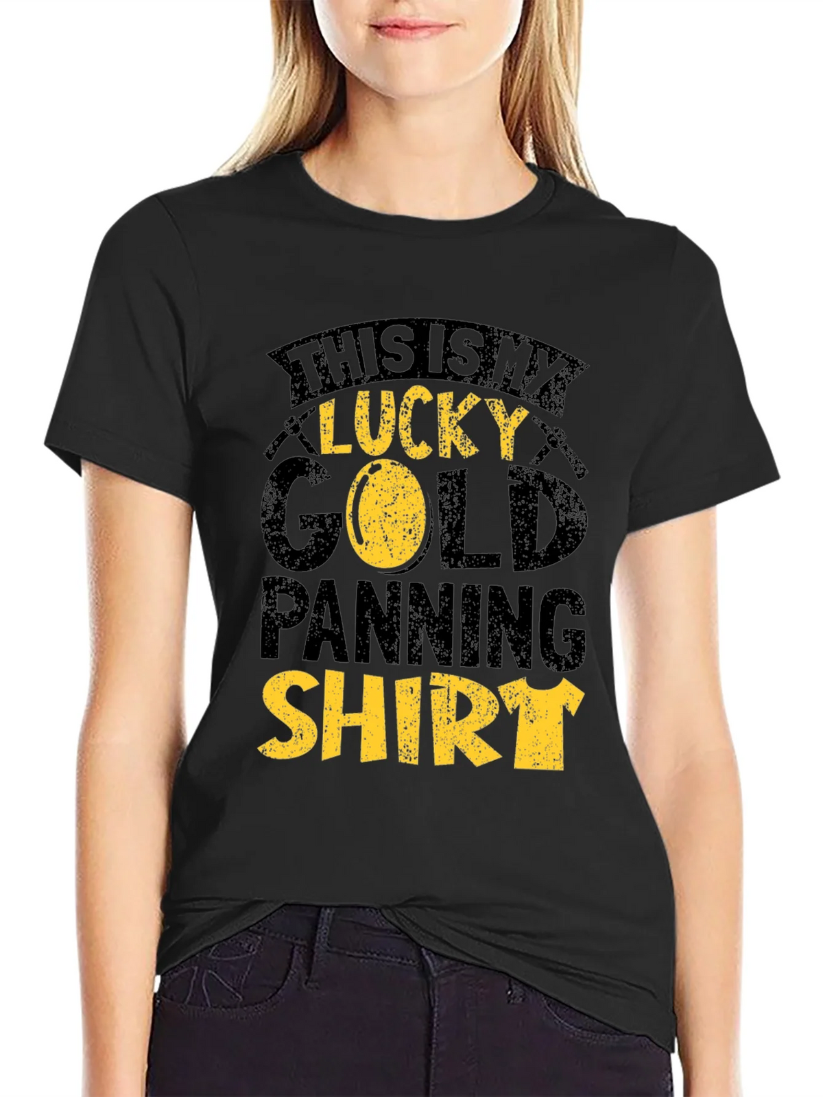 Lucky Gold Panning Shirt - Black Tee product image 5