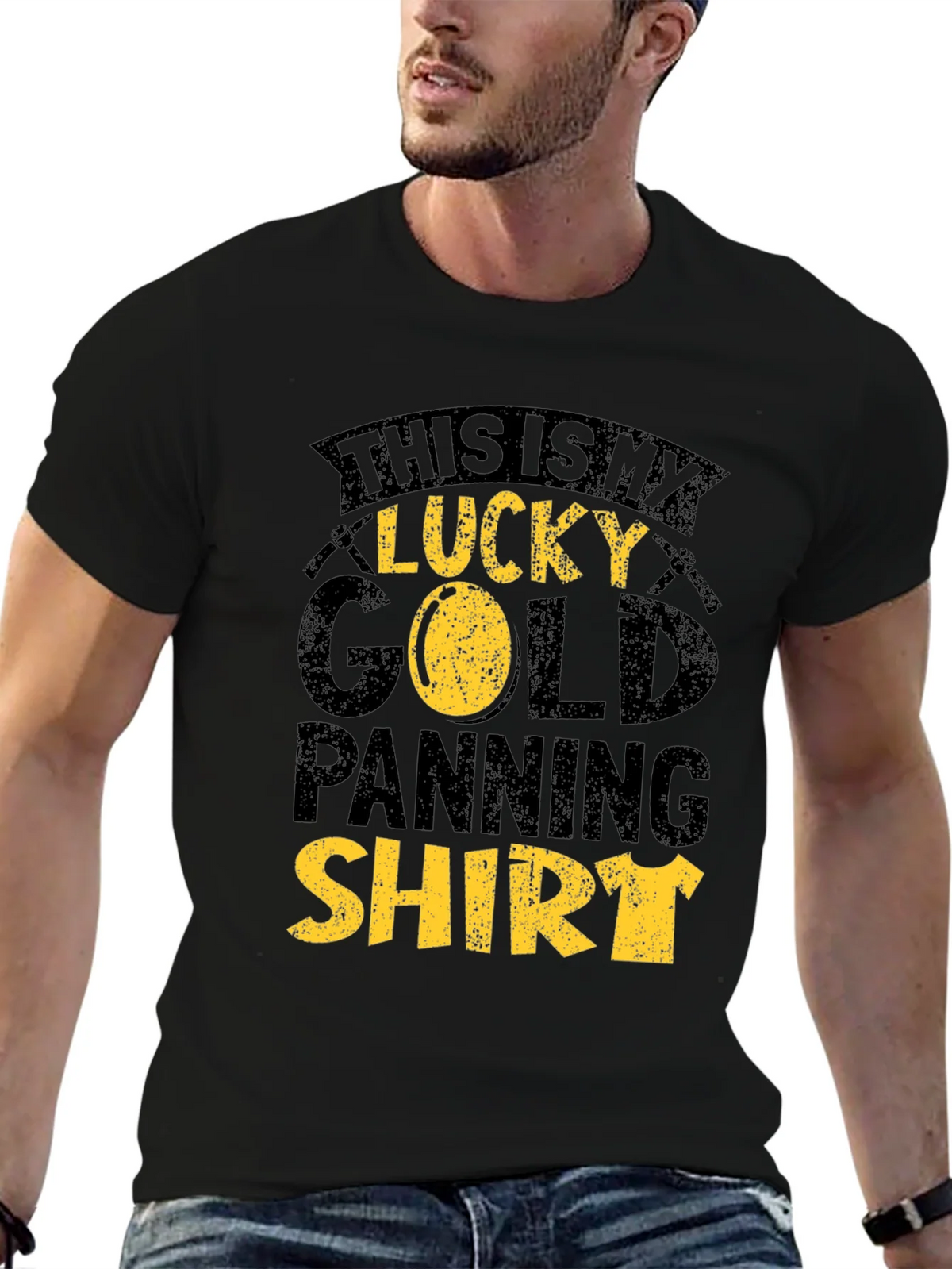 Lucky Gold Panning Shirt - Black Tee product image 9