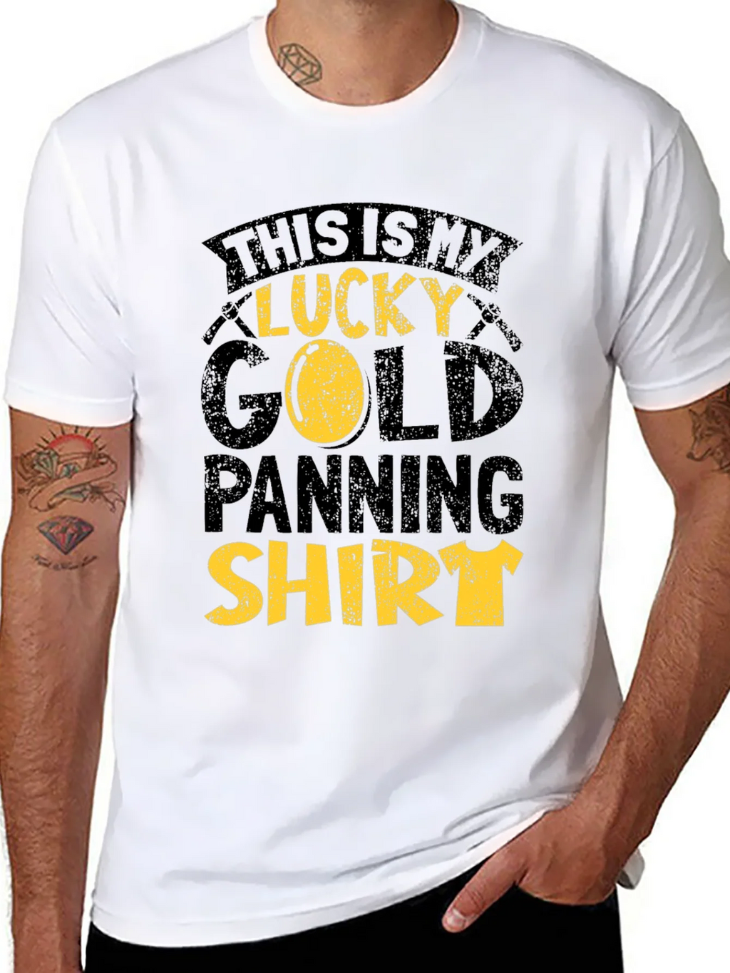 Lucky Gold Panning Shirt - Black Tee product image 10
