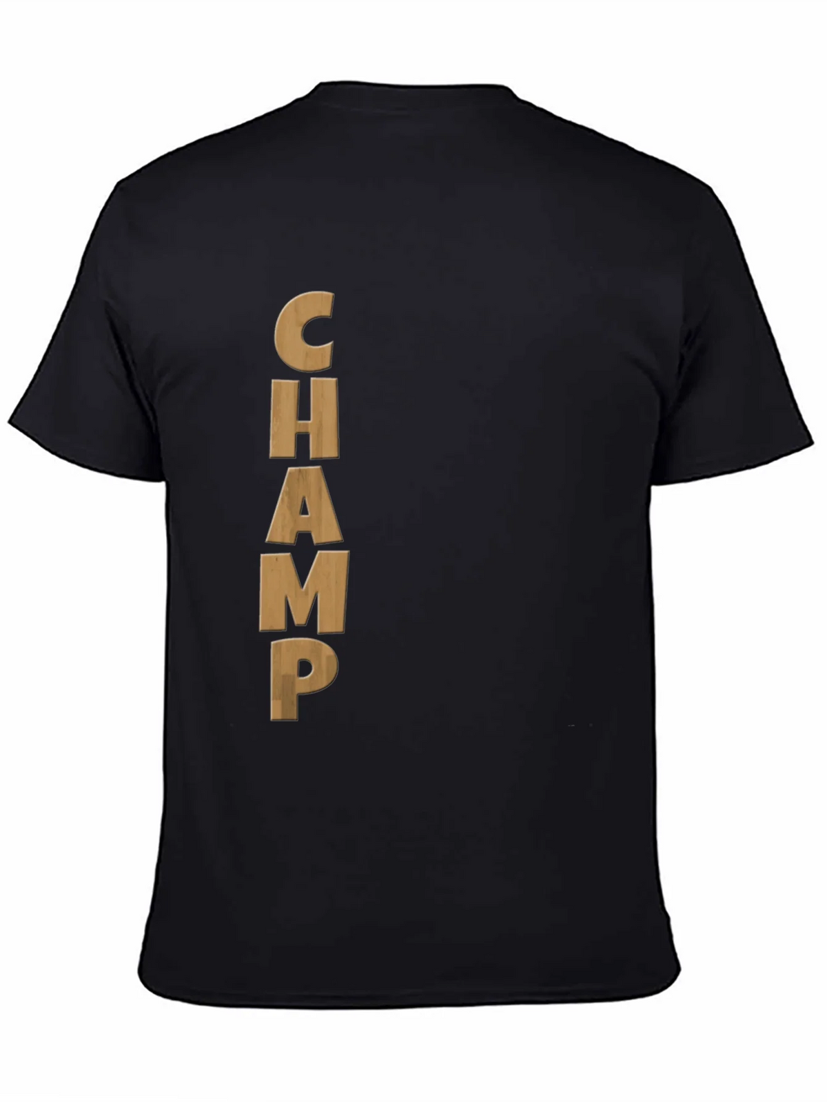 Black CHAMP Graphic Tee - Mens Casual T-Shirt product image 7