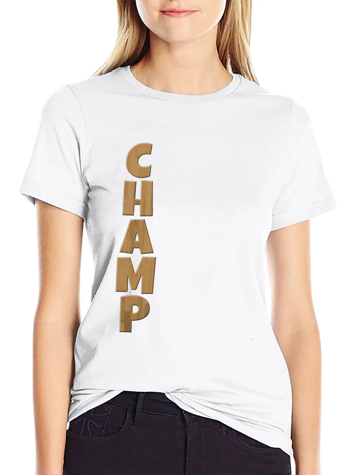 Black CHAMP Graphic Tee - Mens Casual T-Shirt product image 11