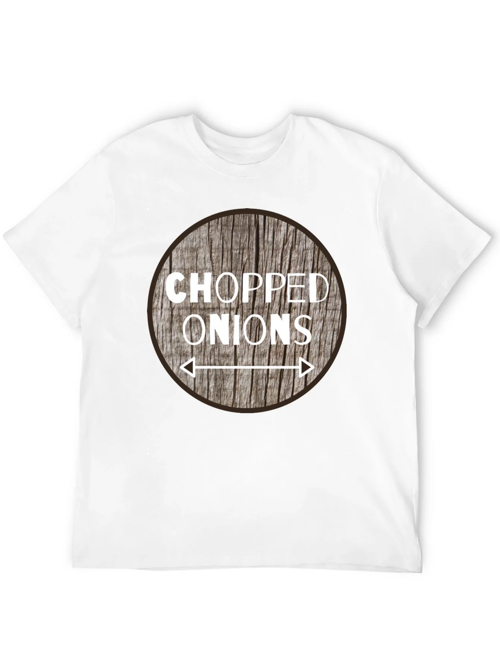 Chopped Onions Graphic Tee - Novelty Food Shirt product image 3