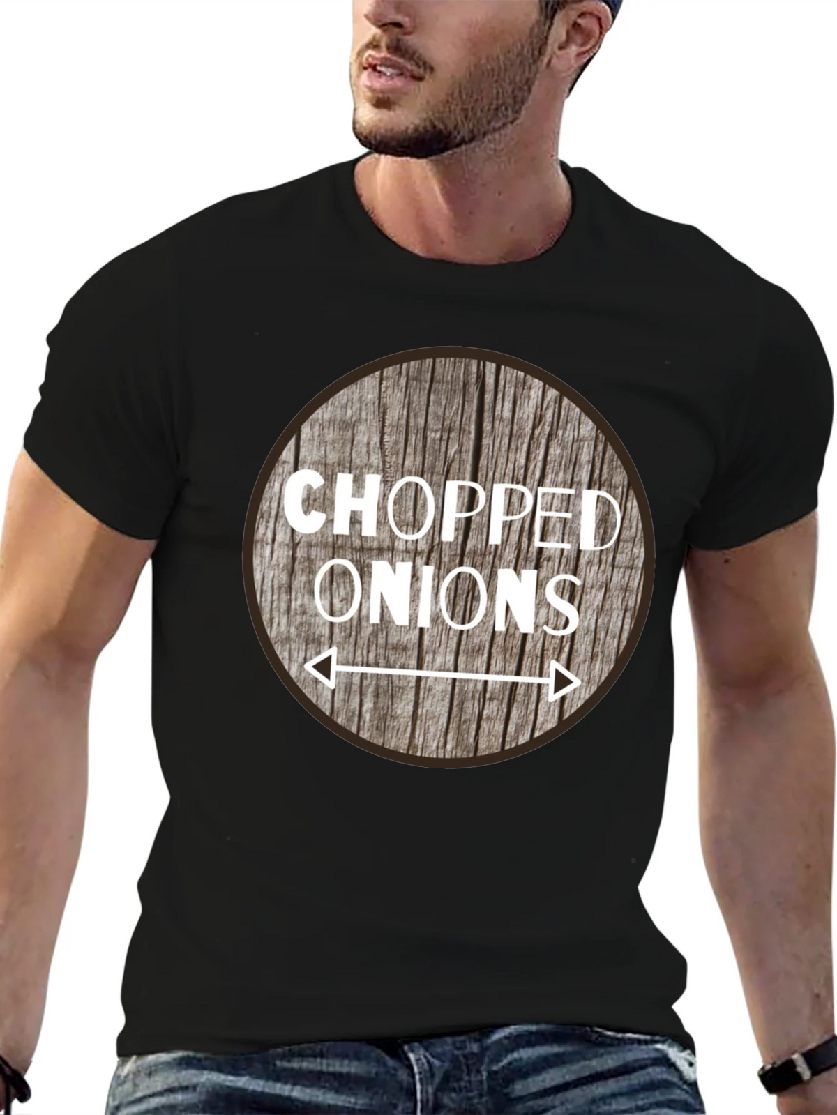 Chopped Onions Graphic Tee - Novelty Food Shirt product image 8