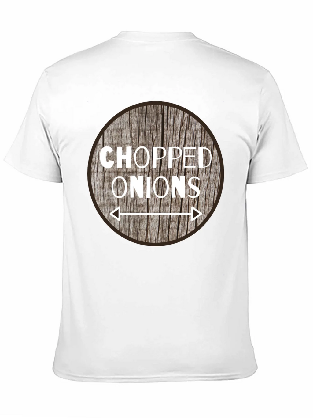 Chopped Onions Graphic Tee - Novelty Food Shirt product image 2