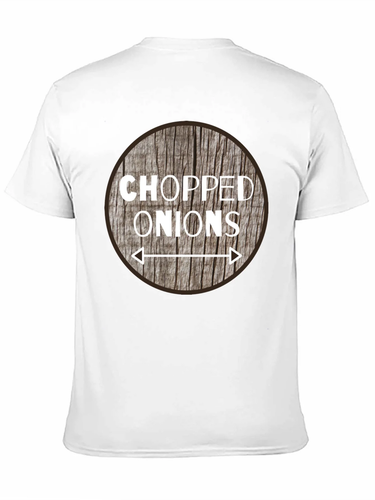 Chopped Onions Graphic Tee - Novelty Food Shirt product image 2