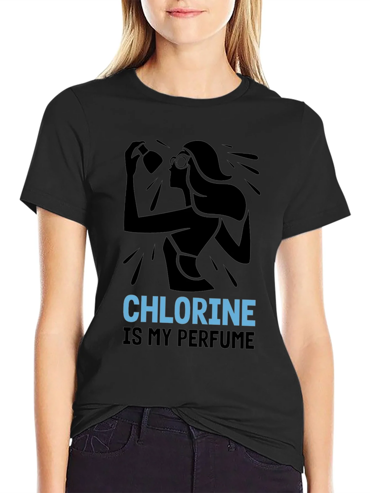 Chlorine Perfume T-Shirt - Swimmer Apparel product image 5