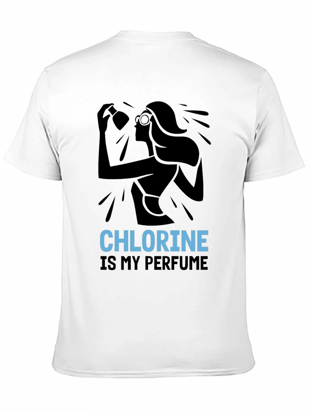 Chlorine Perfume T-Shirt - Swimmer Apparel product image 2