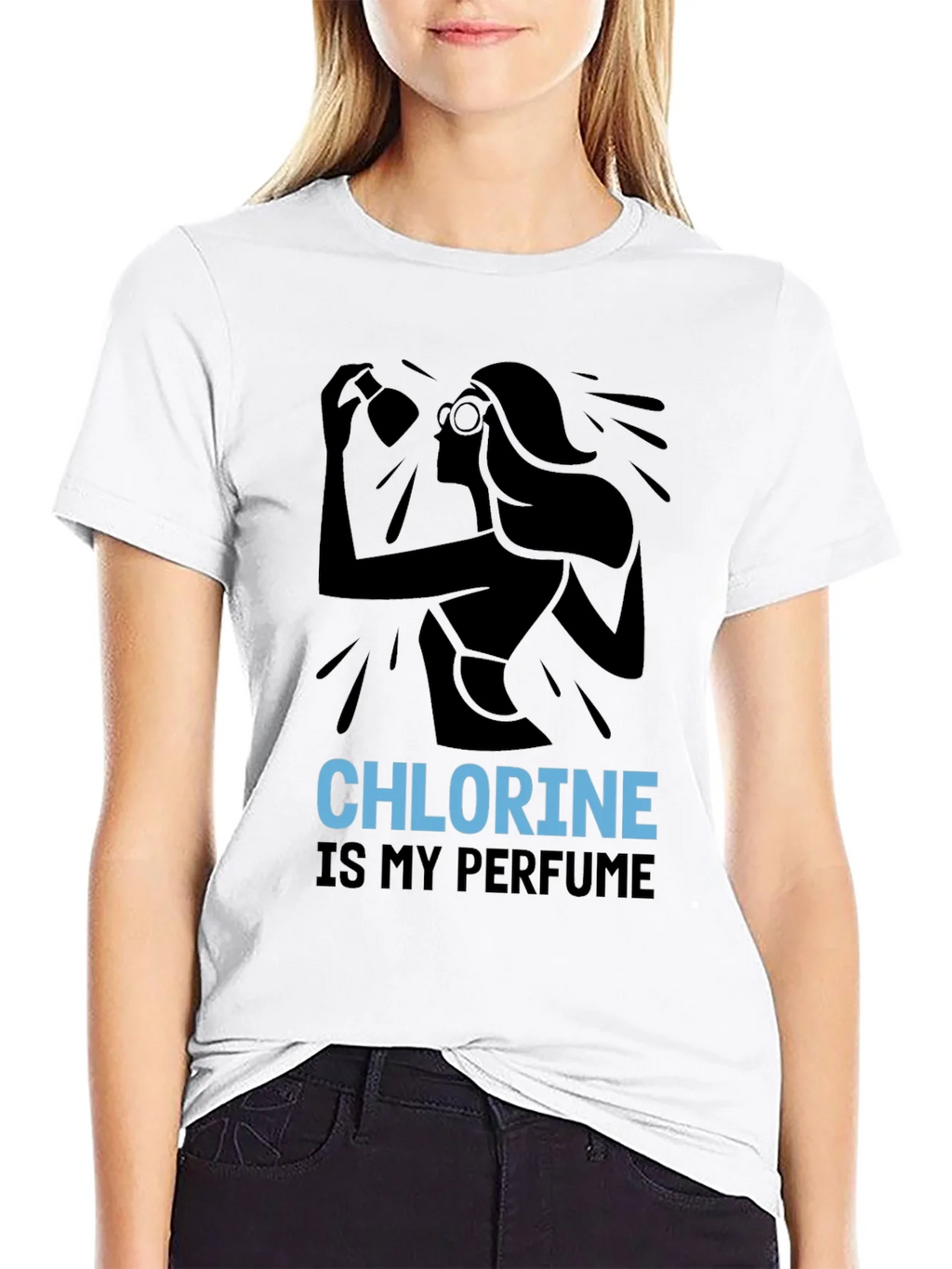 Chlorine Perfume T-Shirt - Swimmer Apparel product image 11