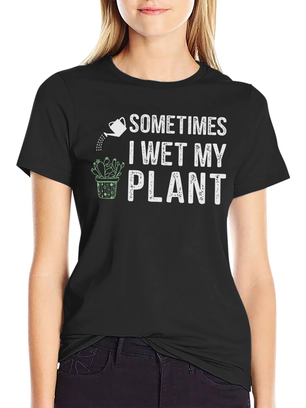 Funny Plant Lover T-Shirt - I Wet My product image 5