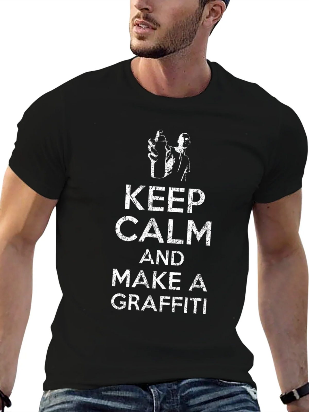 Keep Calm Graffiti Artist T-Shirt product image 9