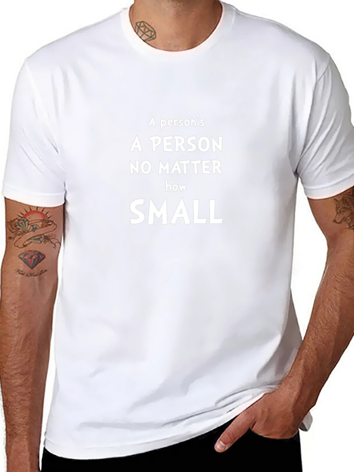 A Person Is A T-Shirt - Inspirational Message product image 1