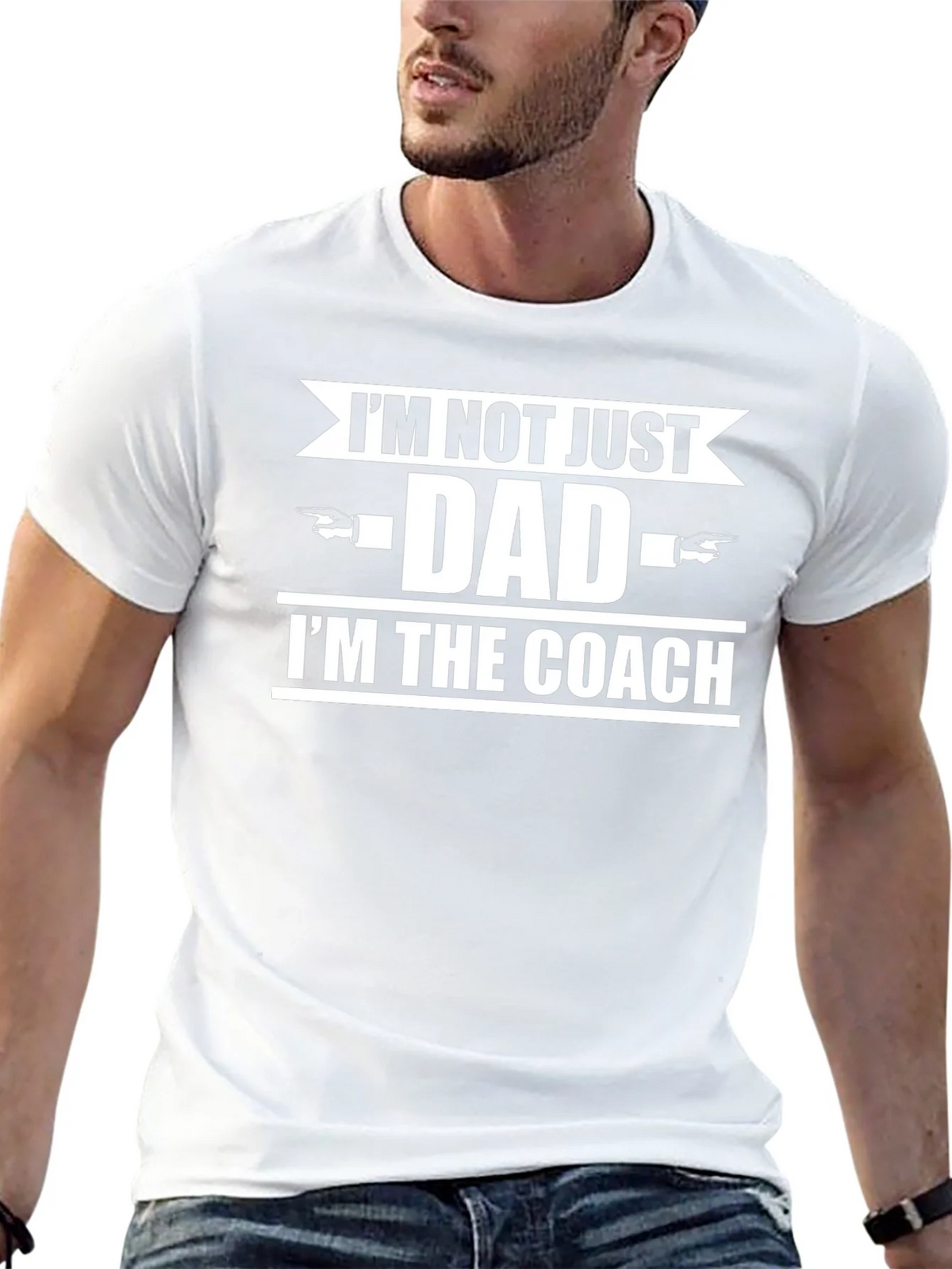 Im Not Just Dad Im The Coach T-Shirt product image 4