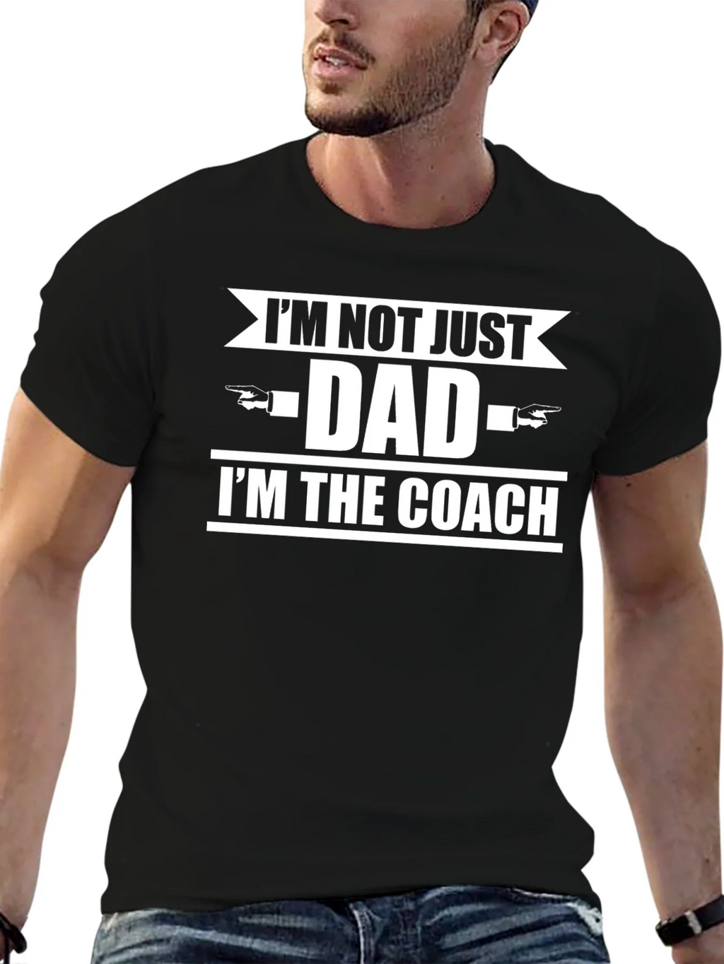 Im Not Just Dad Im The Coach T-Shirt product image 9