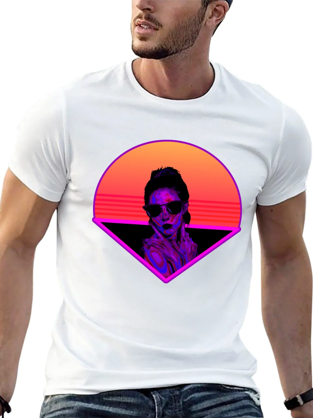 Retro Wave T-Shirt - Cool Graphic Tee product image 4