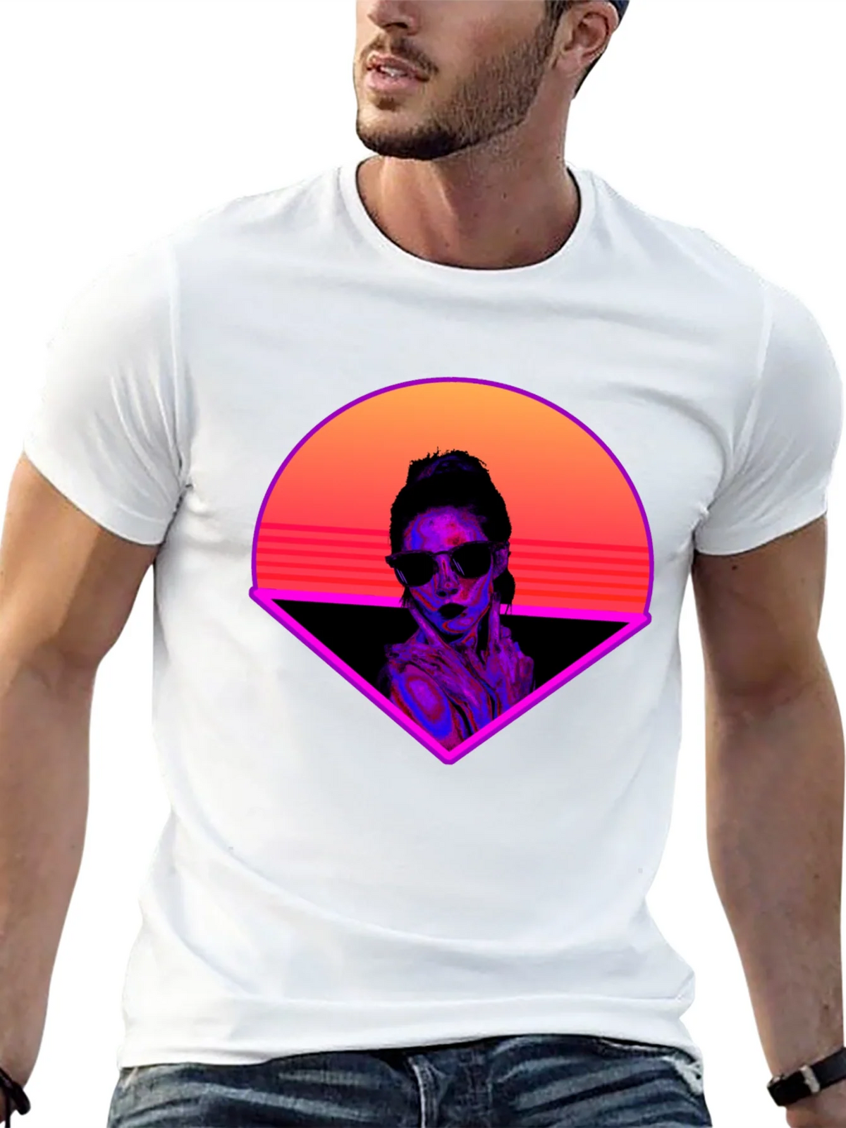 Retro Wave T-Shirt - Cool Graphic Tee product image 4