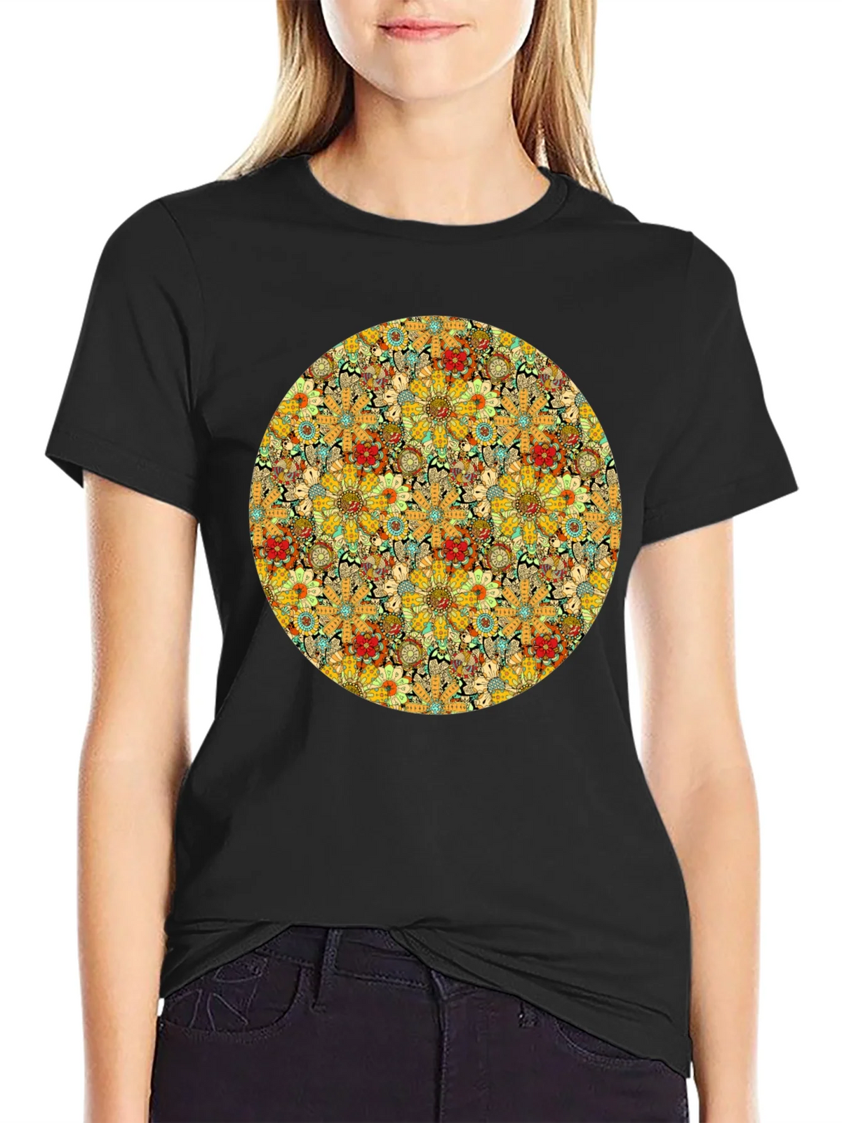 Floral Circle Tee product image 5