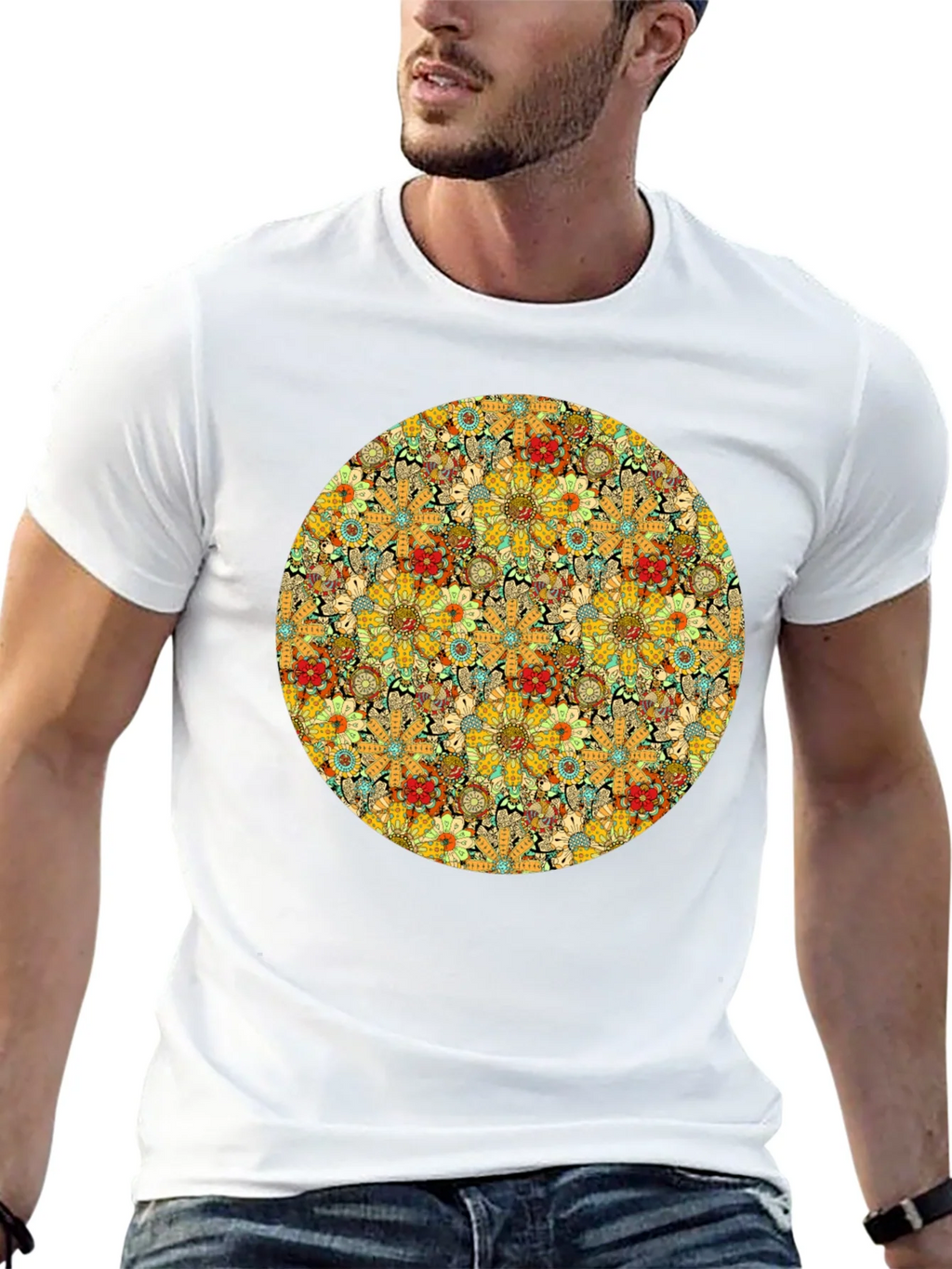 Floral Circle Tee product image 4
