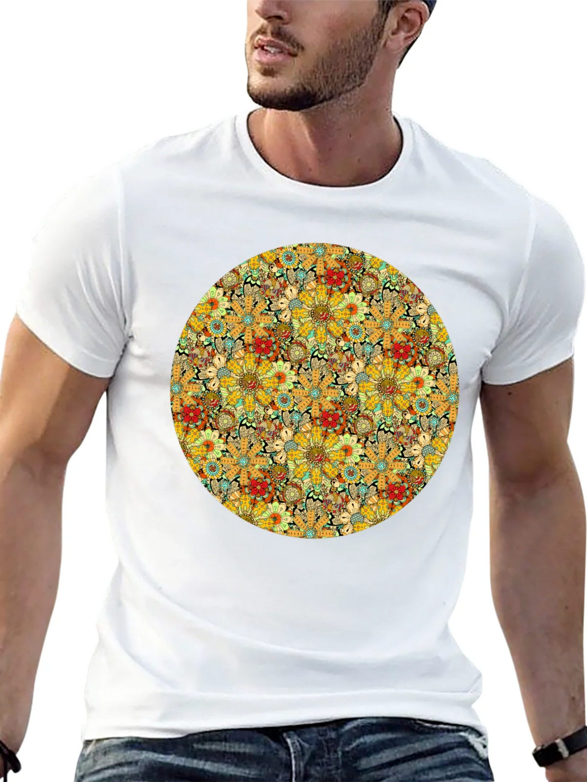 Floral Circle Tee product image 4