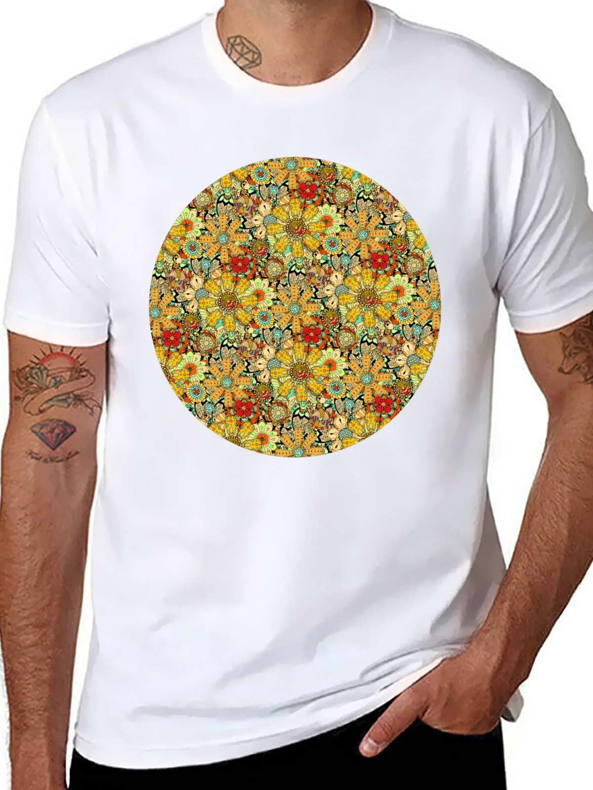 Floral Circle Tee product image 10