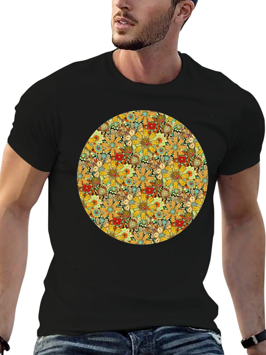 Floral Circle Tee product image 9
