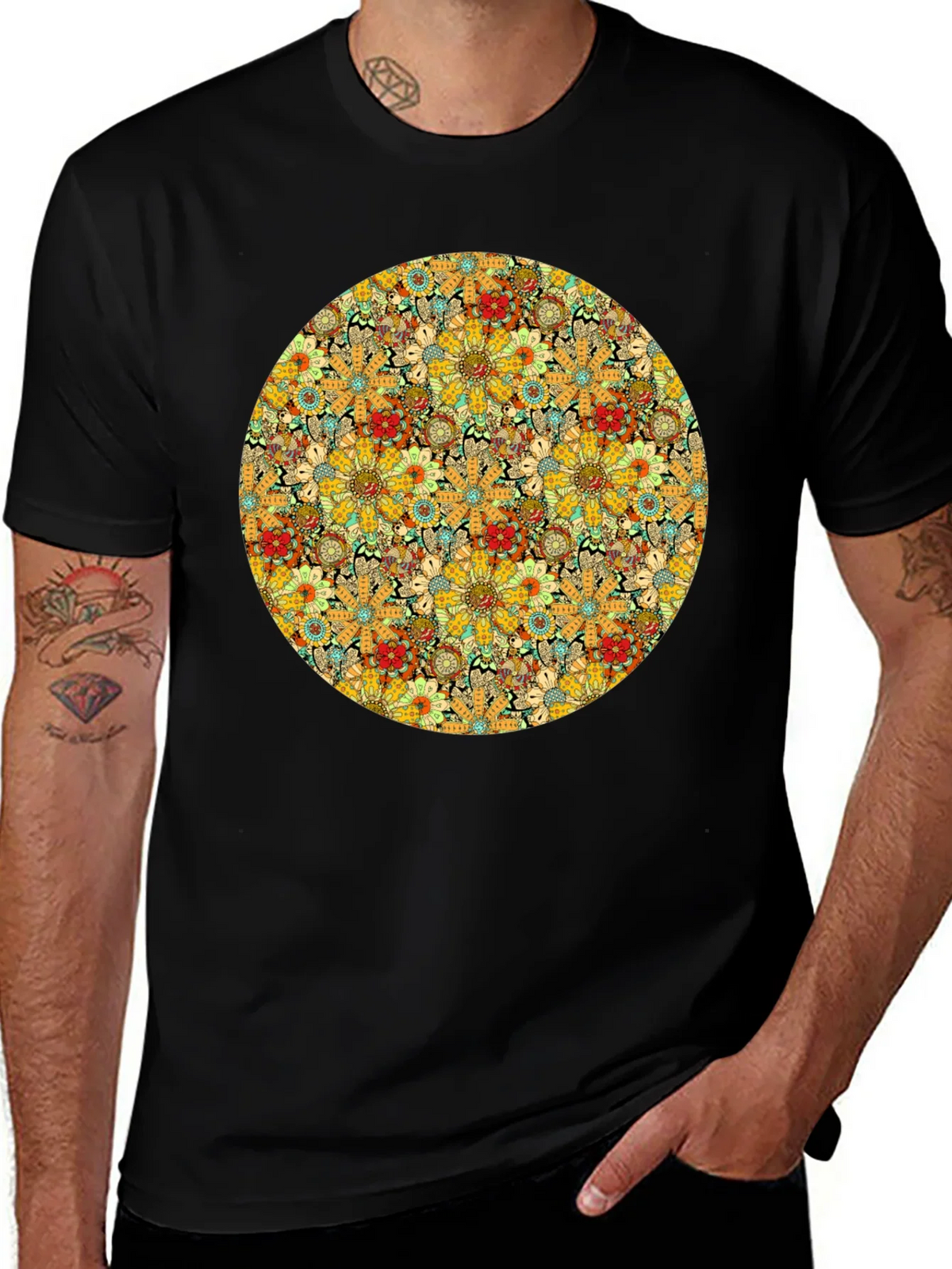 Floral Circle Tee product image 1
