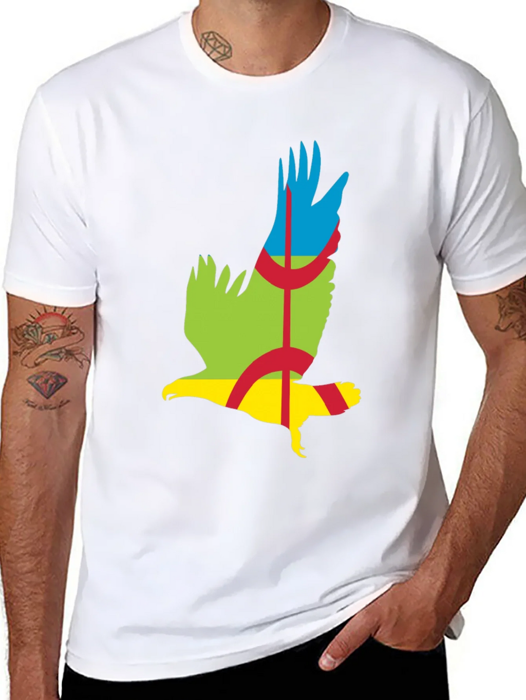 Berber Eagle T-Shirt - Amazigh Pride Tee product image 10