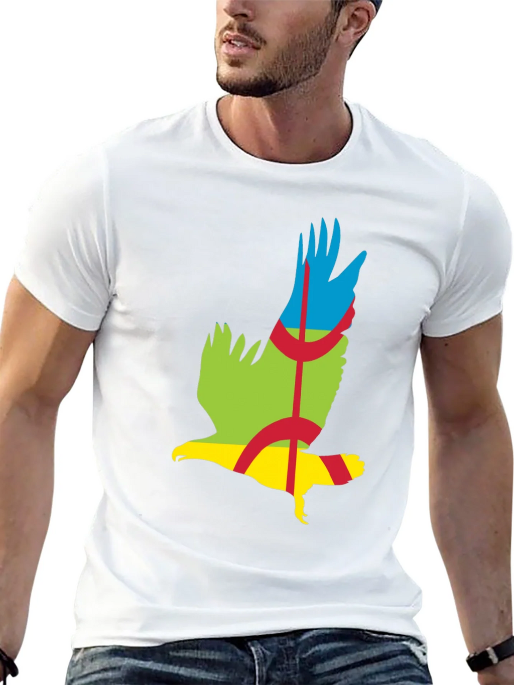 Berber Eagle T-Shirt - Amazigh Pride Tee product image 4