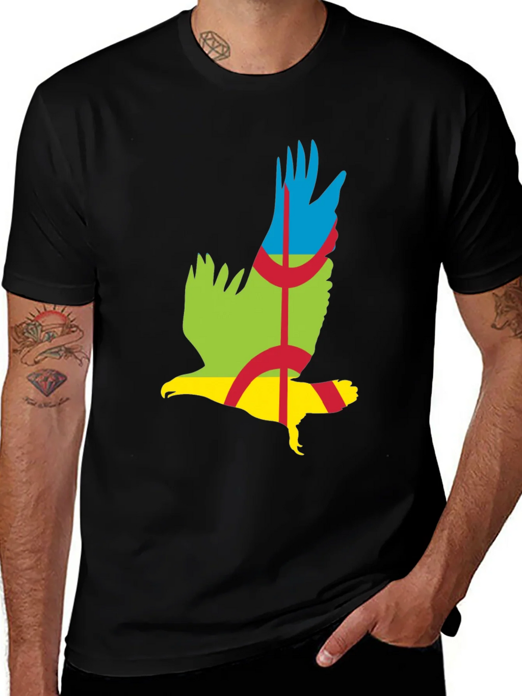 Berber Eagle T-Shirt - Amazigh Pride Tee product image 1