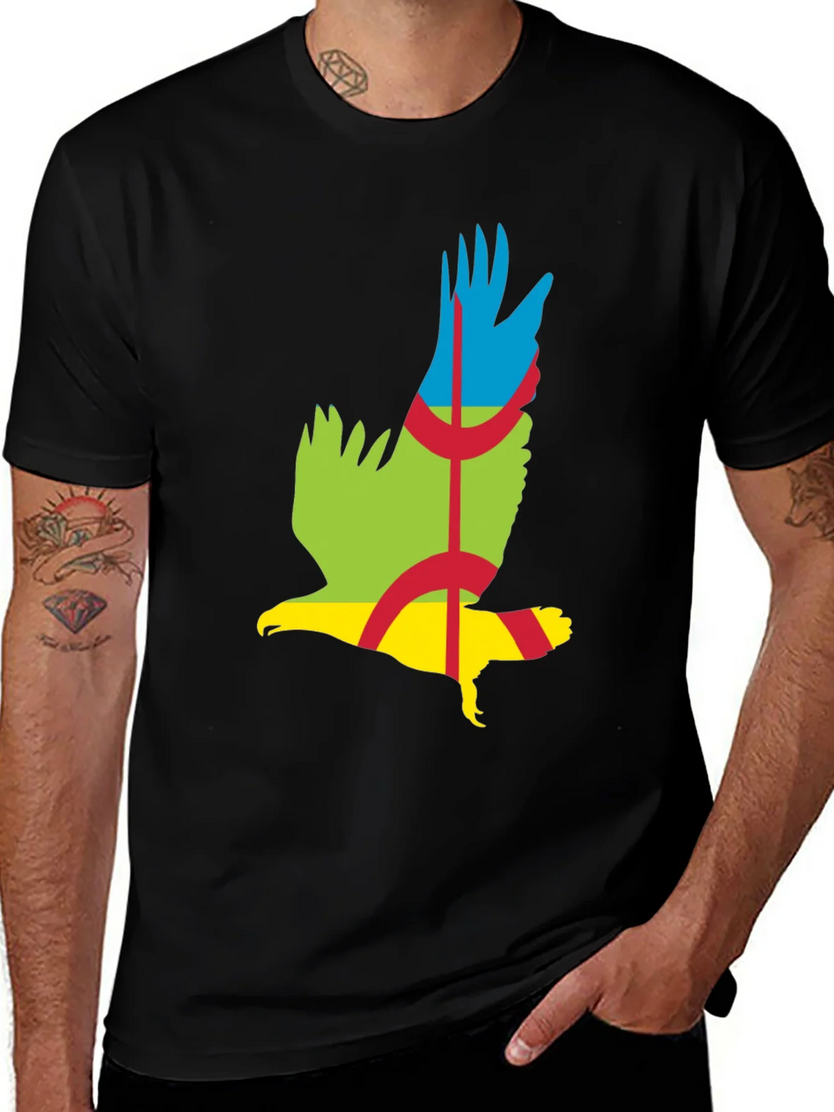 Berber Eagle T-Shirt - Amazigh Pride Tee product image 1
