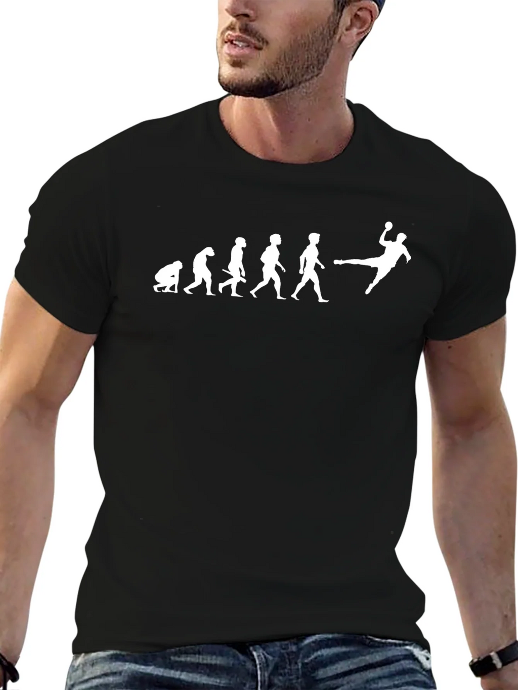 Handball Evolution T-Shirt - Funny Sport Tee product image 9