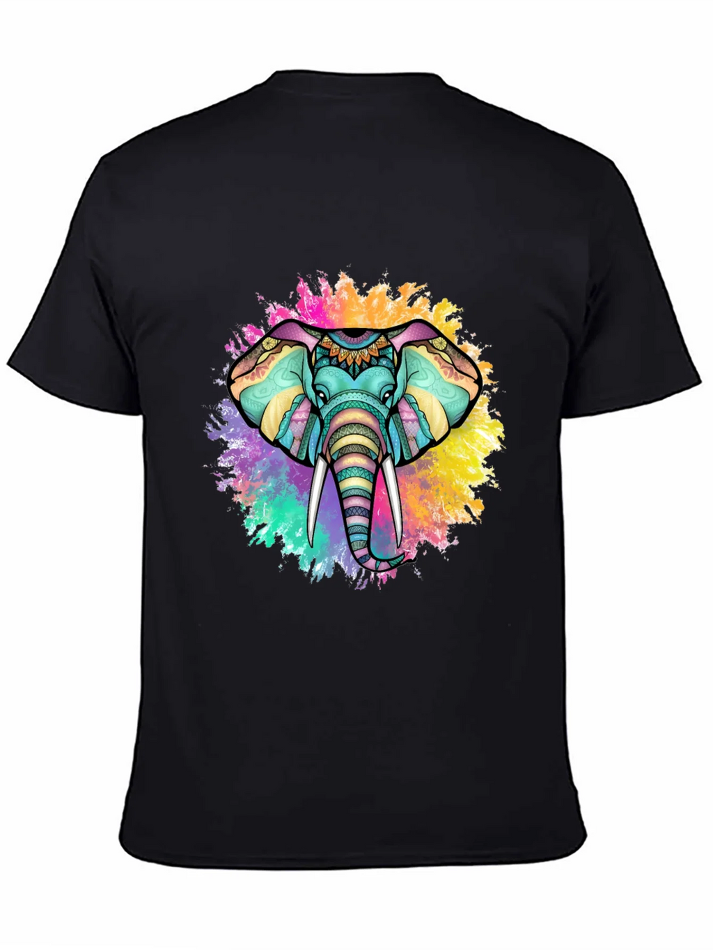 Colorful Elephant Graphic Tee product image 7