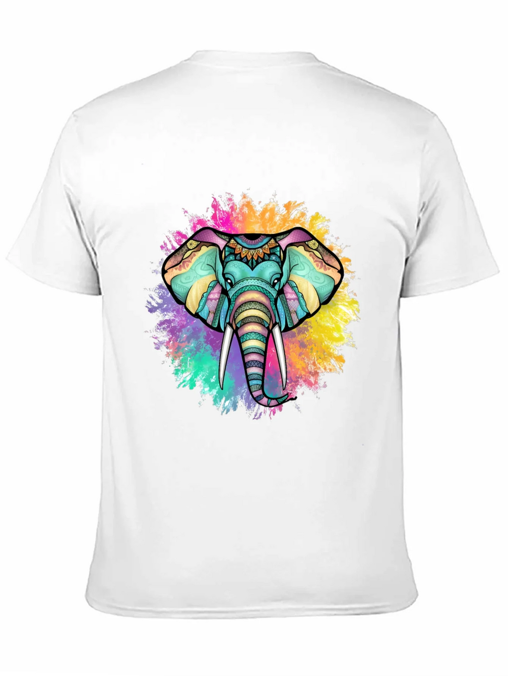Colorful Elephant Graphic Tee product image 2