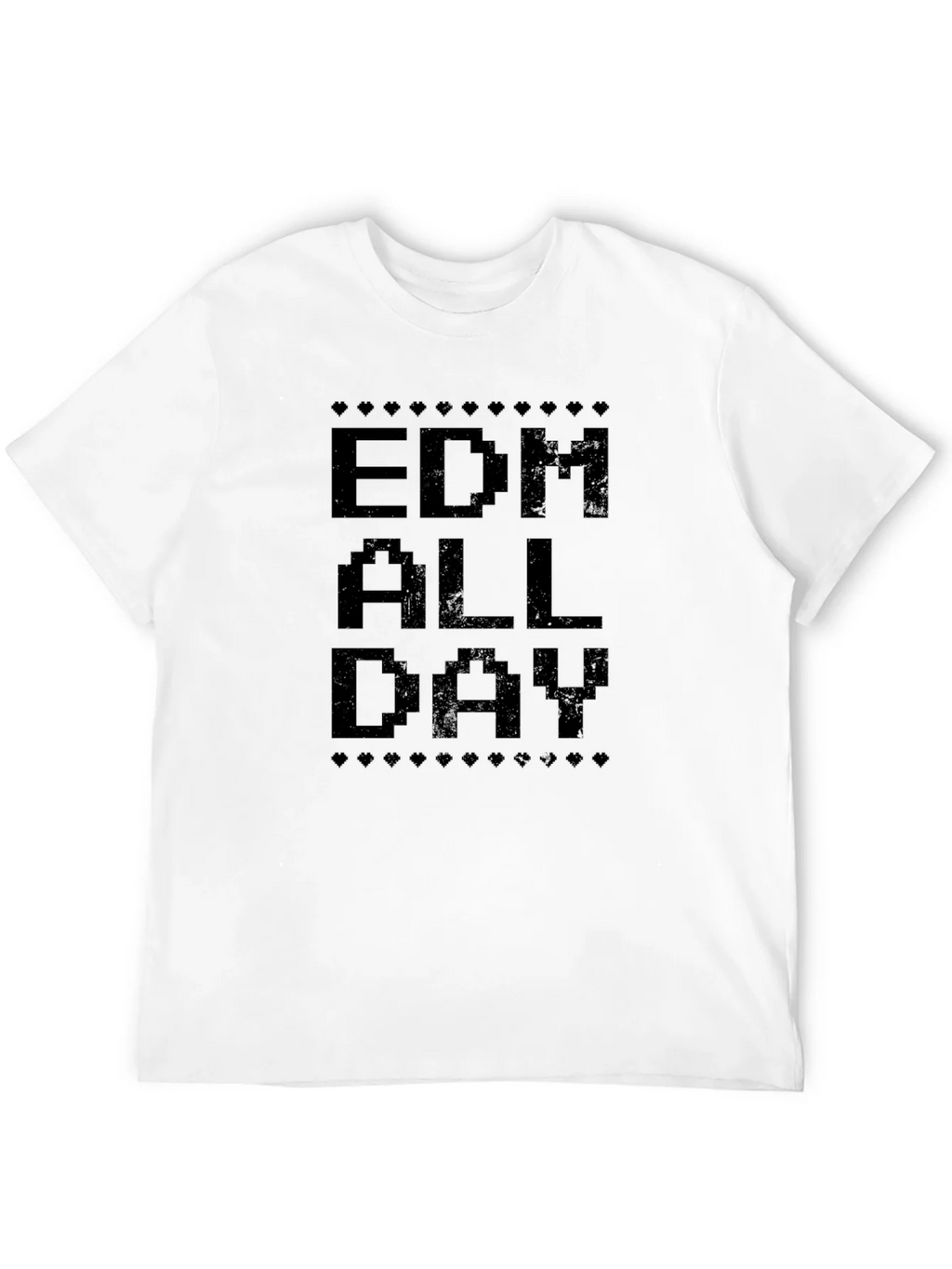 EDM All Day Pixel Tee - Cool Music Festival Shirt product image 3